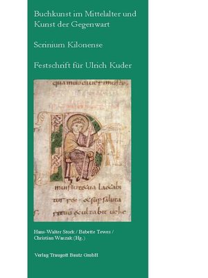 cover image of Buchkunst im Mittelalter und Kunst der Gegenwart--Scrinium Kilonense